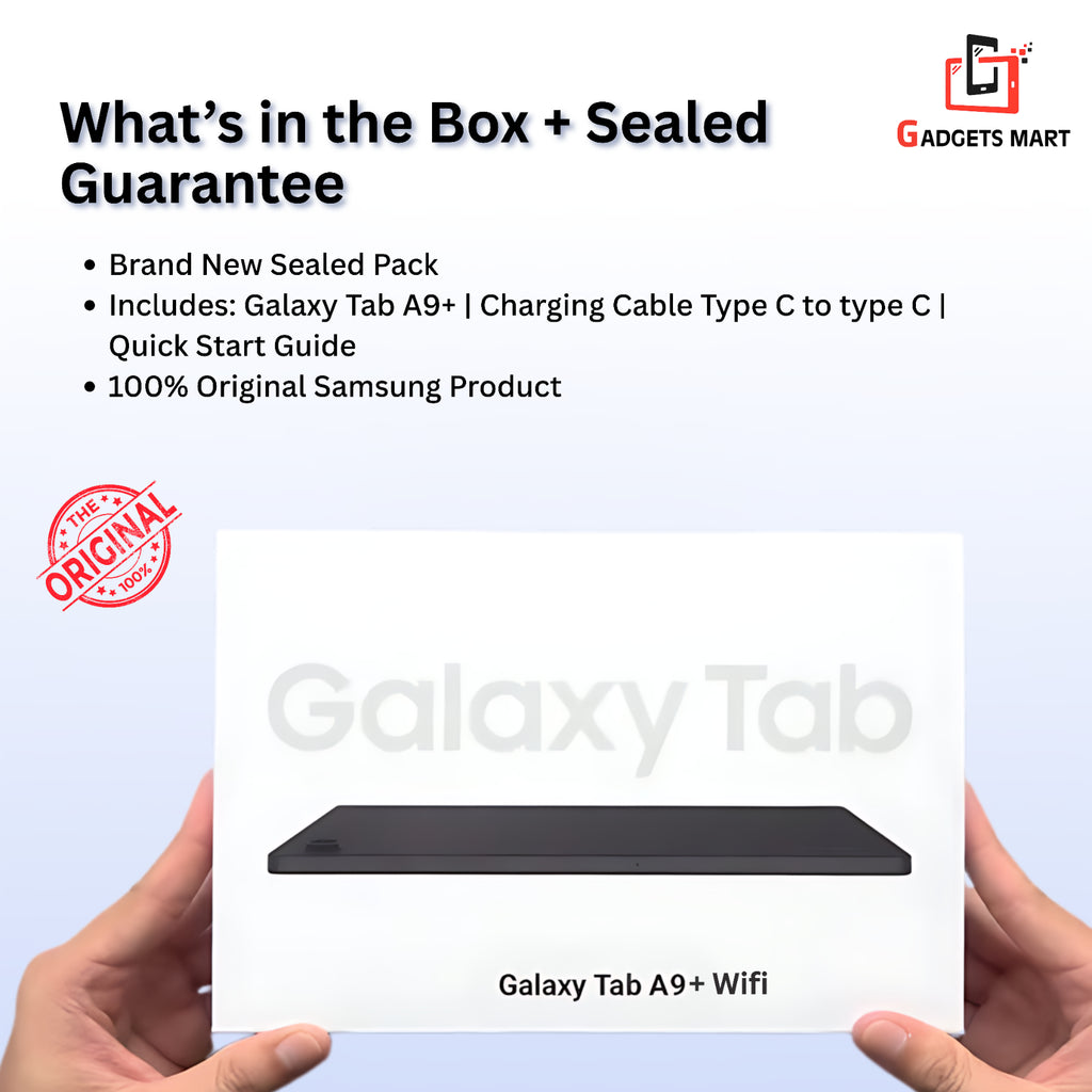 Samsung Galaxy Tab A9+ plus 11"Inch Wifi 64GB/128GB Brand New Sealed - All Color